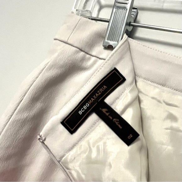 🎉RARE🎉 BCBGMaxAzria gray pearl layered pleated skirt - Picture 14 of 15